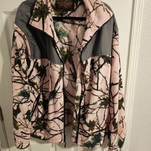 Women's Fleece Camouflage Utility Jacket
